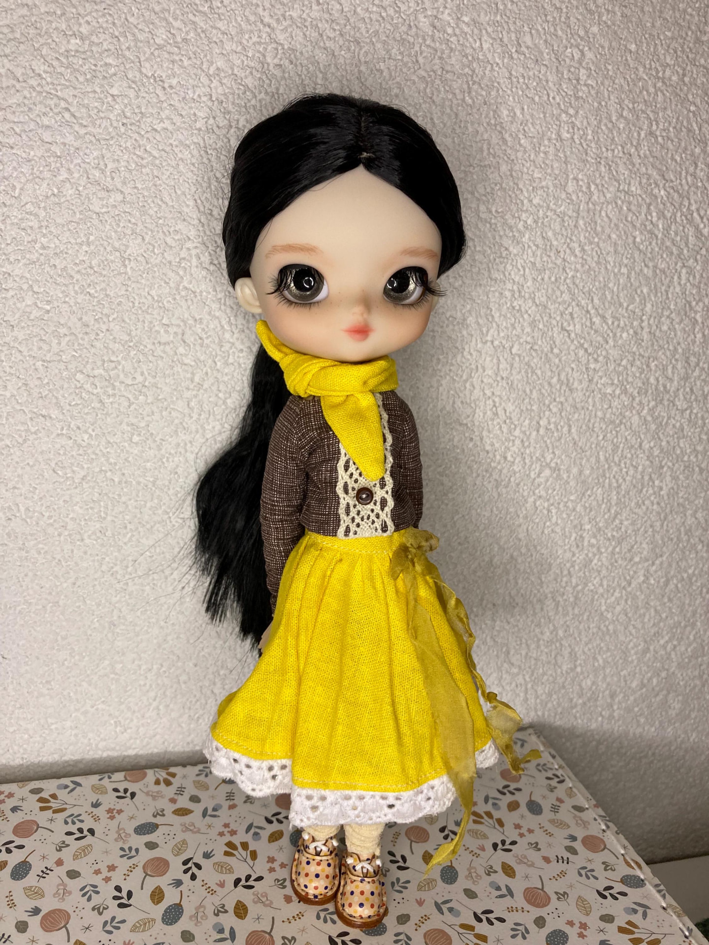 Handmade art doll Amelia